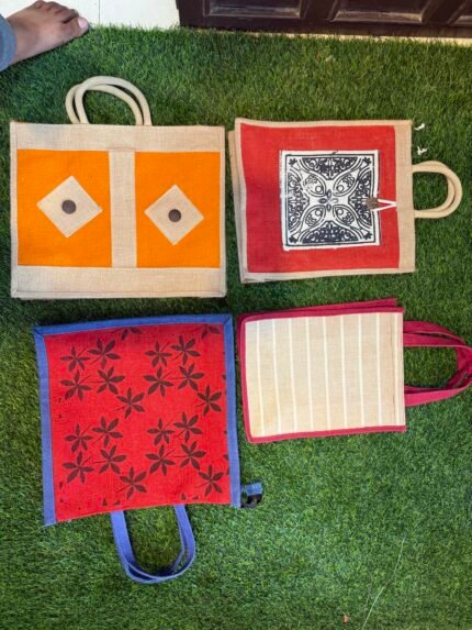 Eco-Friendly Jute Bag – Reusable, Handcrafted Tote for Shopping, Office & Daily Use